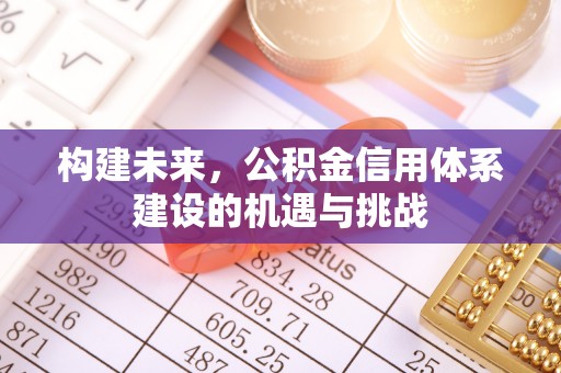 榆社构建未来，公积金信用体系建设的机遇与挑战
